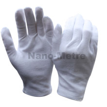 NMSAFETY showing High-end jewelry use white sewing lady gloves man made style made in China